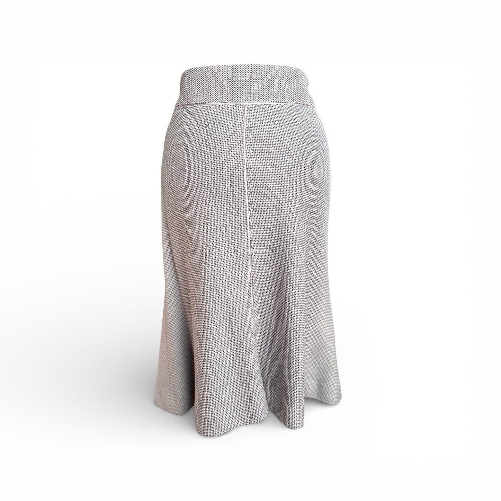 Ann Taylor Cream A-Line Skirt - Picture 5 of 10